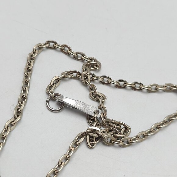 R. Tennesmed Sweden Pewter Butterfly Pendant Necklace With Chain 24 Inches Long - Picture 5 of 7